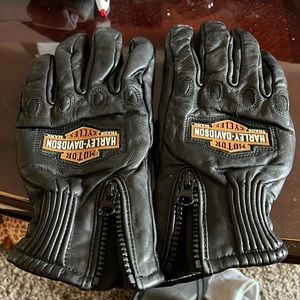 Harley Davidson women’s large gloves leather
